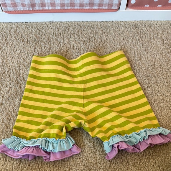 Colorful Ruffle Shorts Set - Picture 9 of 12